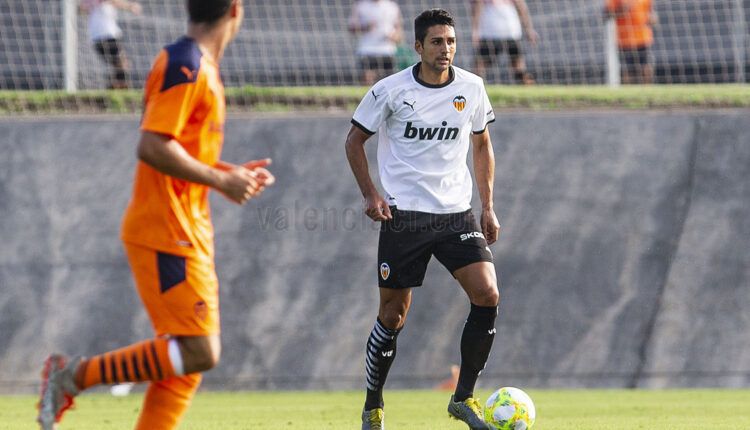 David Castro en su etapa en el Mestalla