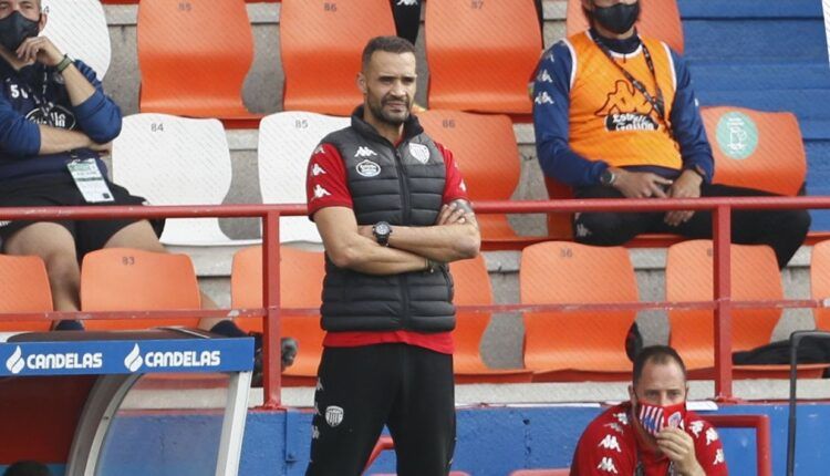 Juanfran en su estancia en el CD Lugo