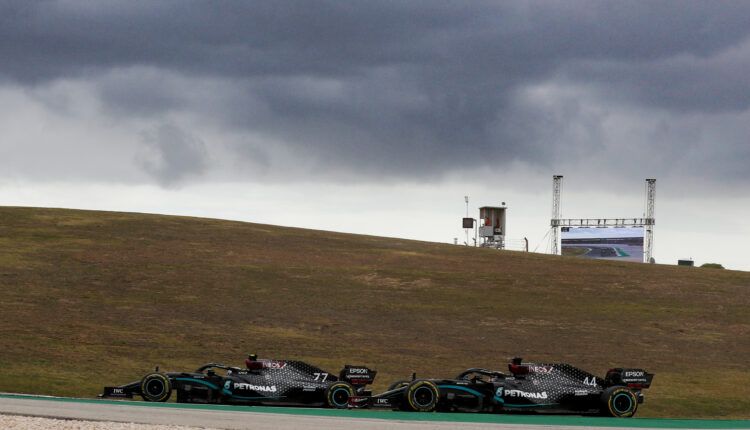 Hamilton y Bottas Portugal