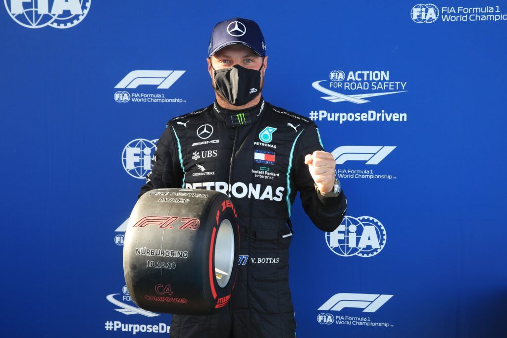 Bottas saldrá primero el domingo