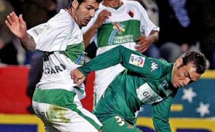 Lance de un Elche-Betis de la temporada 2007/2008