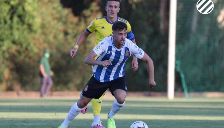 Puado en un encuentro en pretemporada frente al Cádiz