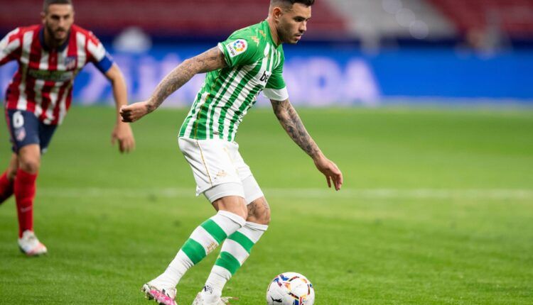 Sanabria en su etapa en el Betis