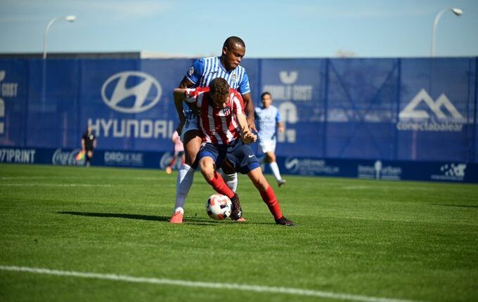 Lance del Atlético Baleares - Atlético B