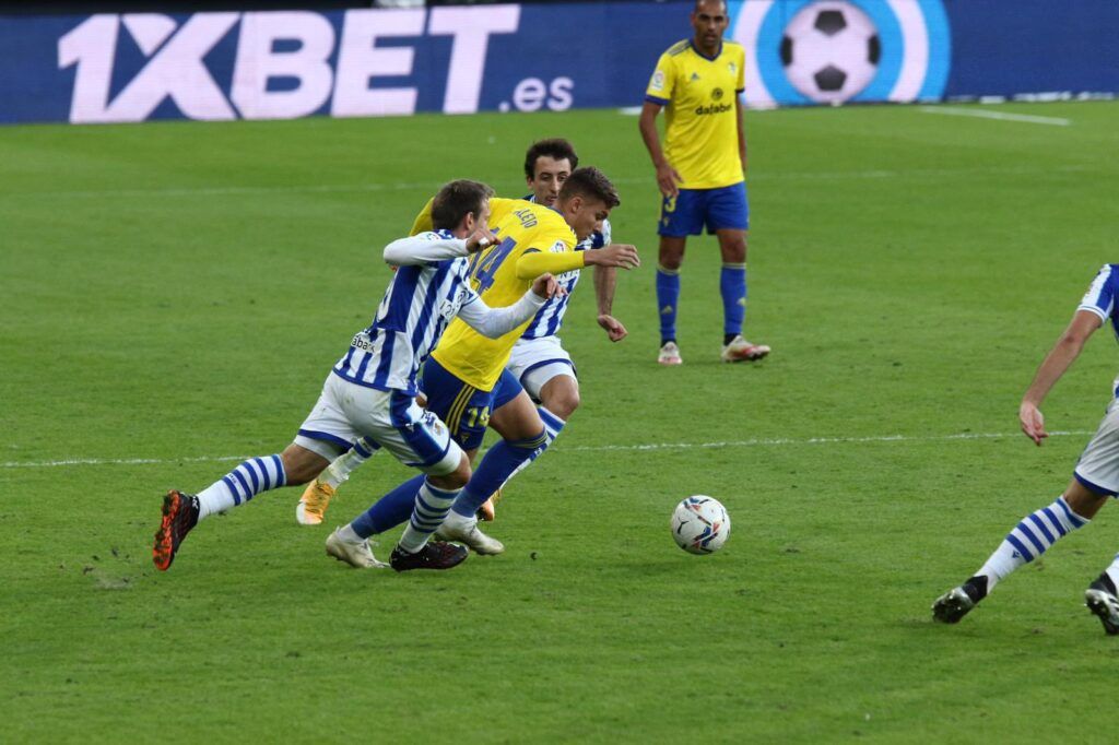 Lance del Cádiz Real Sociedad