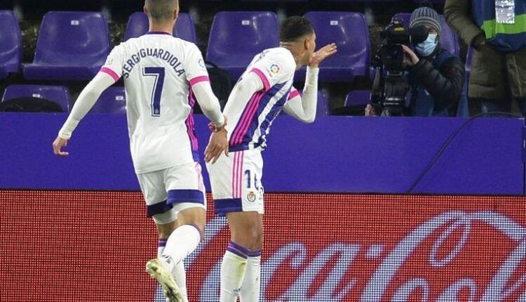 Marcos André celebra un gol