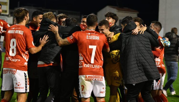 El Real Murcia celebra una victoria