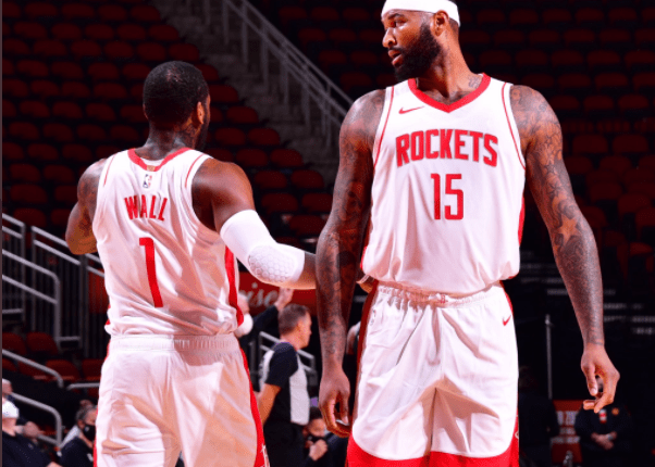 John Wall y DeMarcus Cousins Foto: @HoustonRockets