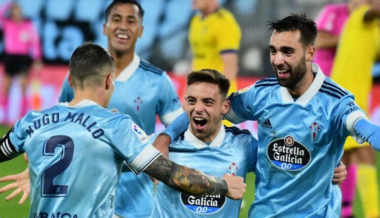 El Celta golea al Cádiz