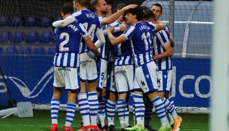 Jugadores del Sanse celebran un gol