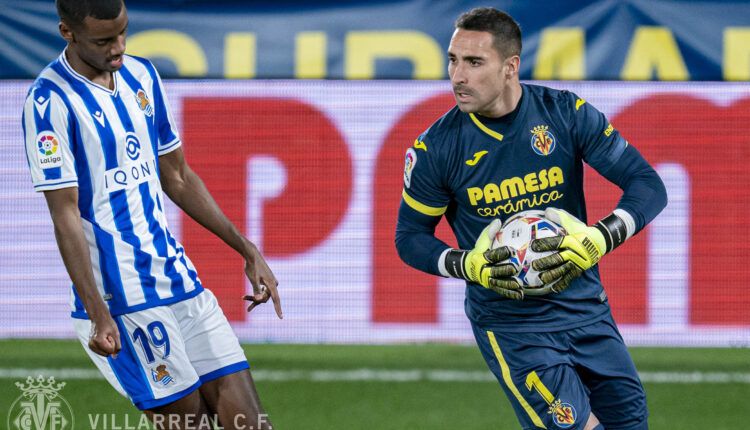 Aleksander Isak con Asenjo