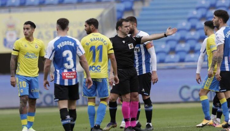 Ocón Arráiz en el UD Las Palmas - Espanyol