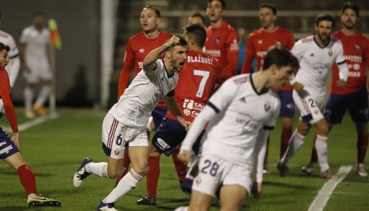 Gol de Oier en Copa del Rey frente a la UE Olot