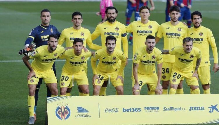 Once inicial del Villarreal frente al Levante