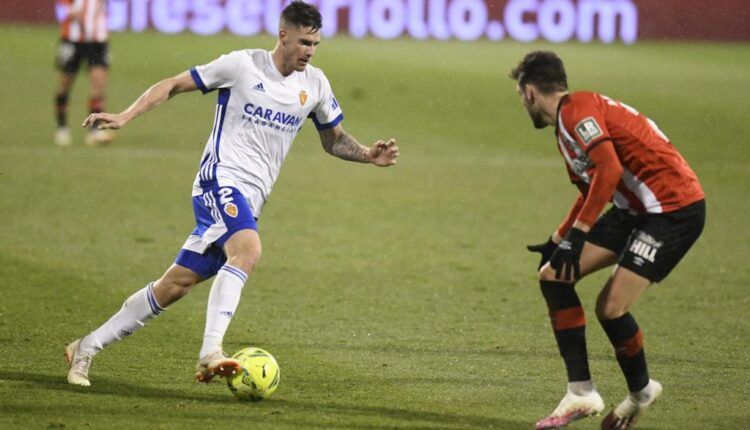 Vigaray en el Real Zaragoza - UD Logroñés (Foto: Real Zaragoza)