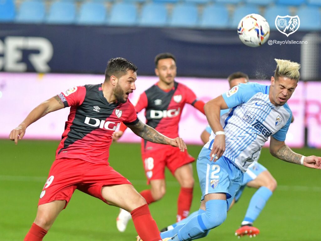 Málaga CF - Rayo Vallecano. | Foto: @RayoVallecano