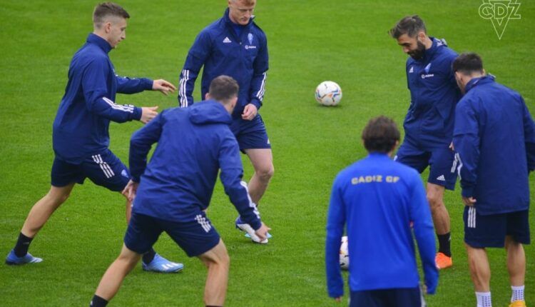 Entrenamiento del Cádiz. Viernes 5 de febrero