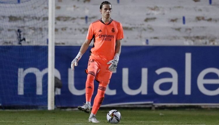 Andriy Lunin. Real Madrid