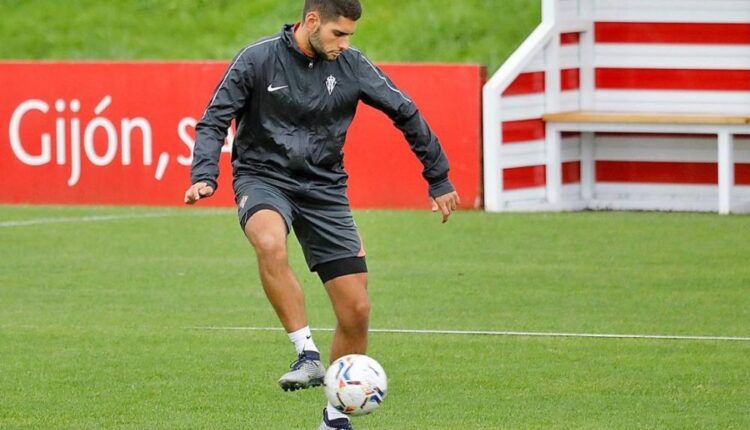 Mateo Arellano en un entrenamiento