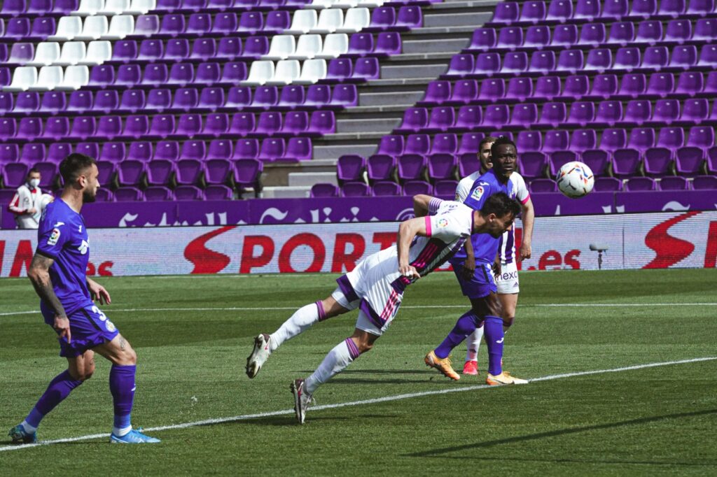 Óscar Plano logra el 1-0 en el Valladolid - Getafe