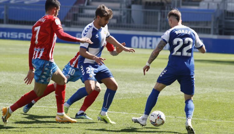 Lance del CD Lugo - CE Sabadell