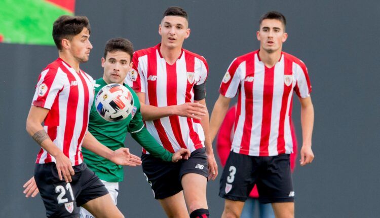 Lance del Bilbao Athletic - SD Leioa