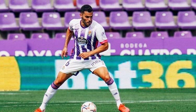 Bruno González con el Real Valladolid