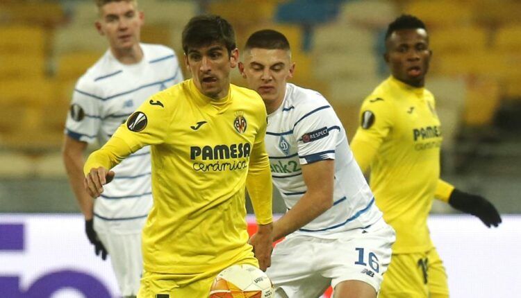 Lance del encuentro entre el Dinamo de Kiev y Villarreal