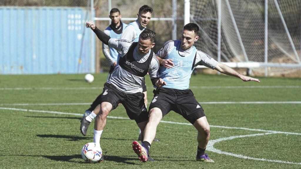 Entrenamiento del Real Valladolid