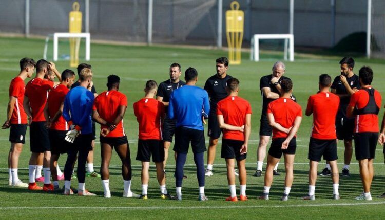 Entrenamiento del Granada CF