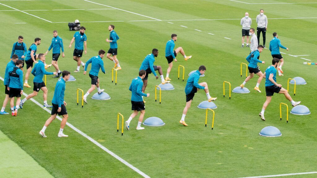 Entrenamiento Athletic 19 de abril de 2021