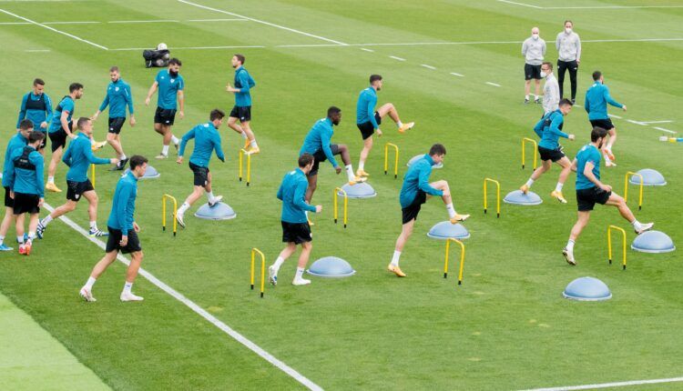 Entrenamiento Athletic 19 de abril de 2021