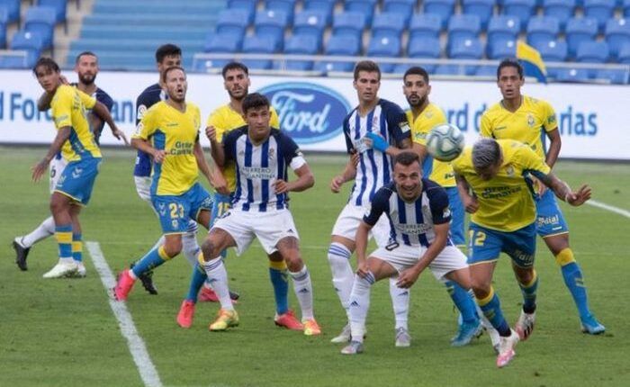 Lance de un UD Las Palmas - SD Ponferradina en la campaña 2019/2020