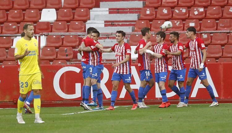 Gol Sporting vs Las Palmas