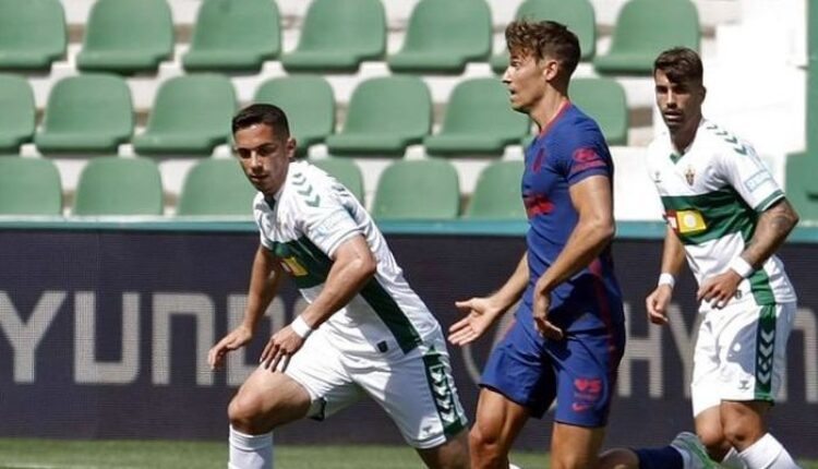 Marcos Llorente en el Martínez Valero