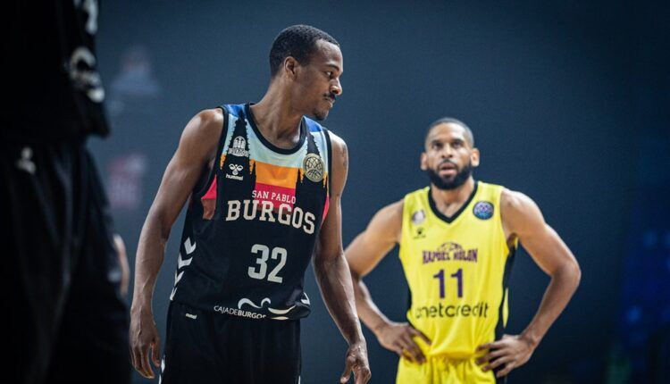 Alex Renfroe y C.J. Harris en una acción del partido. Foto: Basketball Champions League