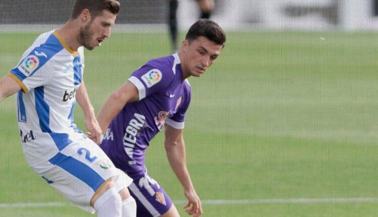 Sergi Palencia y Manu García en Butarque