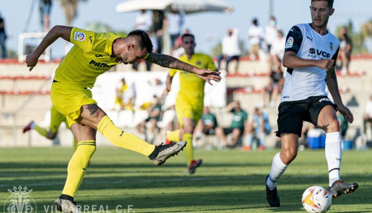 Partido de pretemporada entre el Villarreal y el Valencia