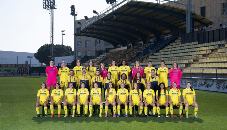 Foto oficial del Villarreal CF Femenino. Temporada 2020/2021