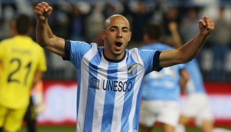 Nordin Amrabat en su anterior etapa en el Málaga