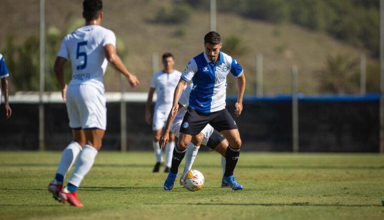 Toni Moya el pasado verano en pretemporada con el Alavés