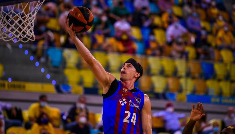 Kuric anota en contraataque ante el CB Gran Canaria