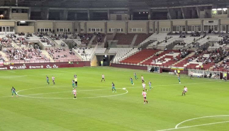 Las Gaunas. Racing-Logroñés