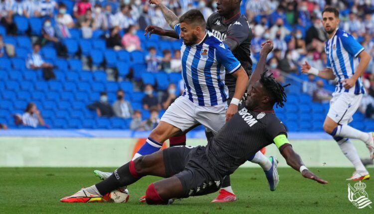 Portu y Disasi en el Real Sociedad - Monaco