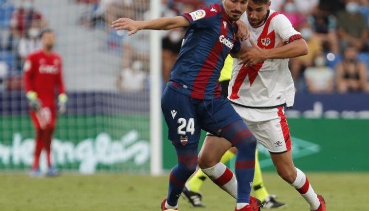 Campaña en el partido frente al Rayo Vallecano