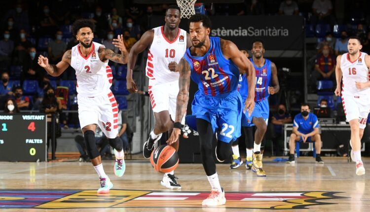 Cory Higgins conduce un contraataque. Foto: Euroleague