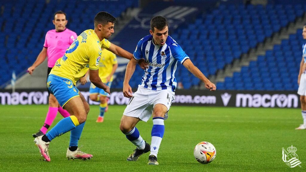 Lance de un Real Sociedad 'B' - UD Las Palmas