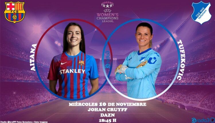 UWCL FCBarcelona vs TSG Hoffenheim