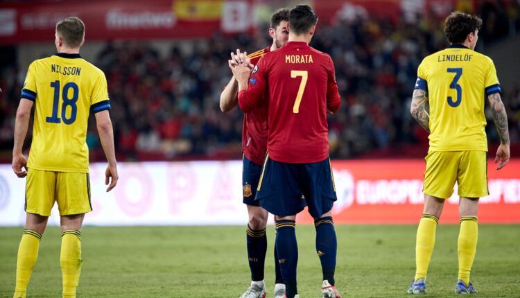 Álvaro Morata con España