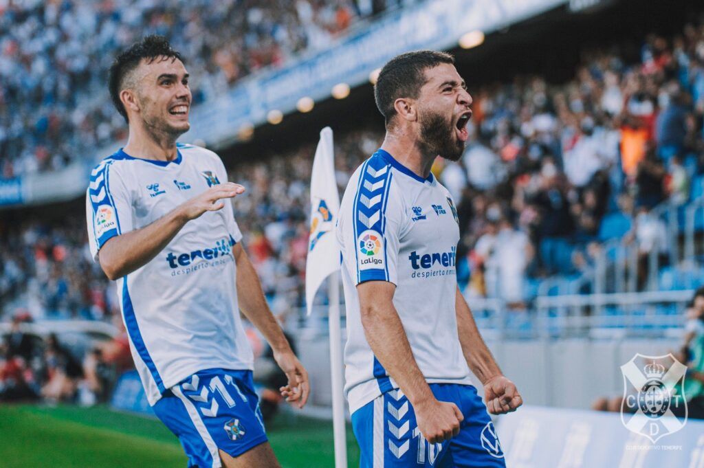 Sam Shashoua y Álex Bermejo. CD Tenerife